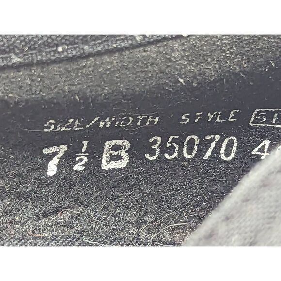 Vintage Apostrophe Wedges 7.5 Southwestern Embroidered Design Peep Toe Shoes Cut - Picture 9 of 9